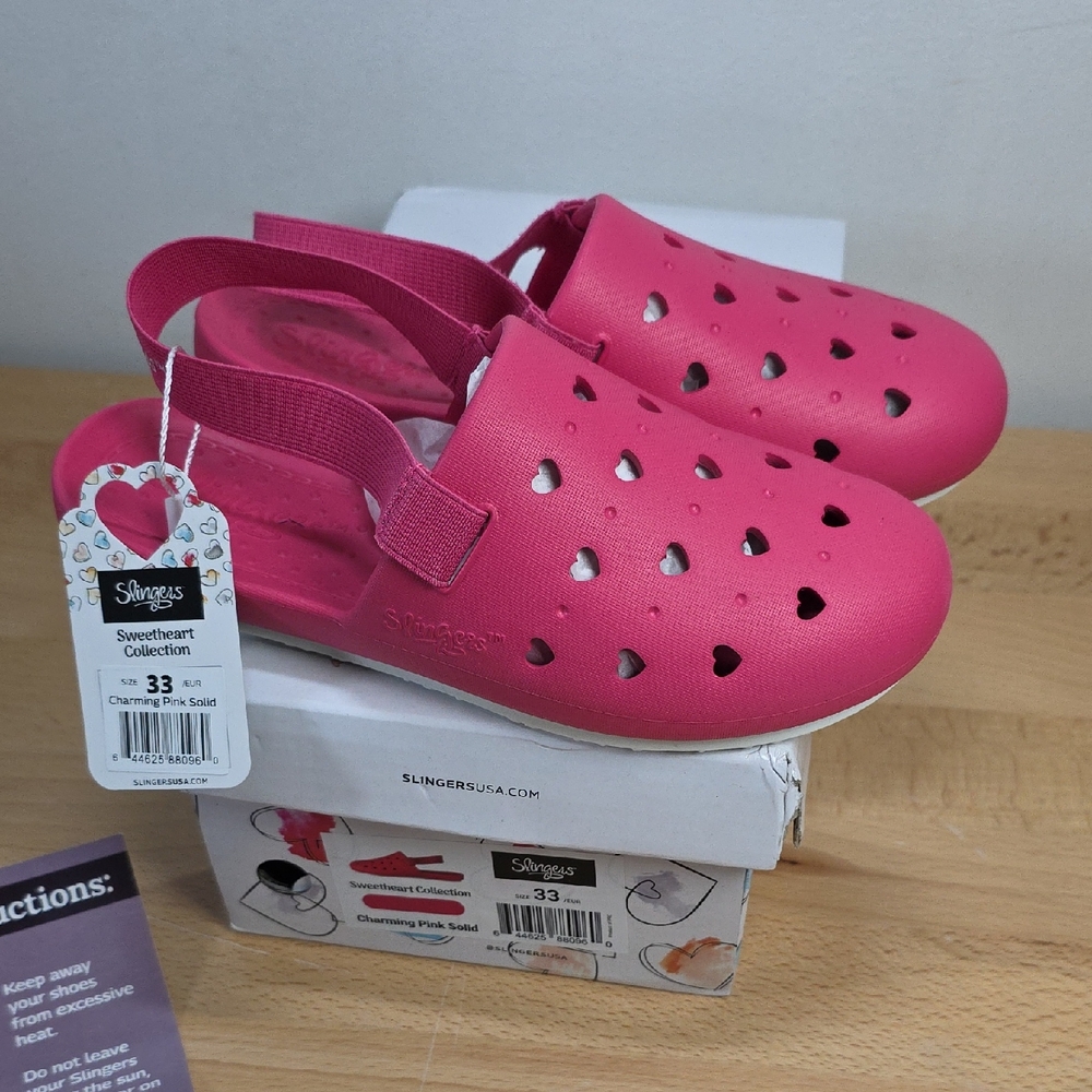 Slingers Sweetheart Collection Pink Size 33 Eur